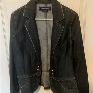 Bandolino Women's Black Denim Jacket